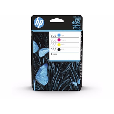 HP 963 (6ZC70AE) Original Druckerpatronen 4er-Pack
