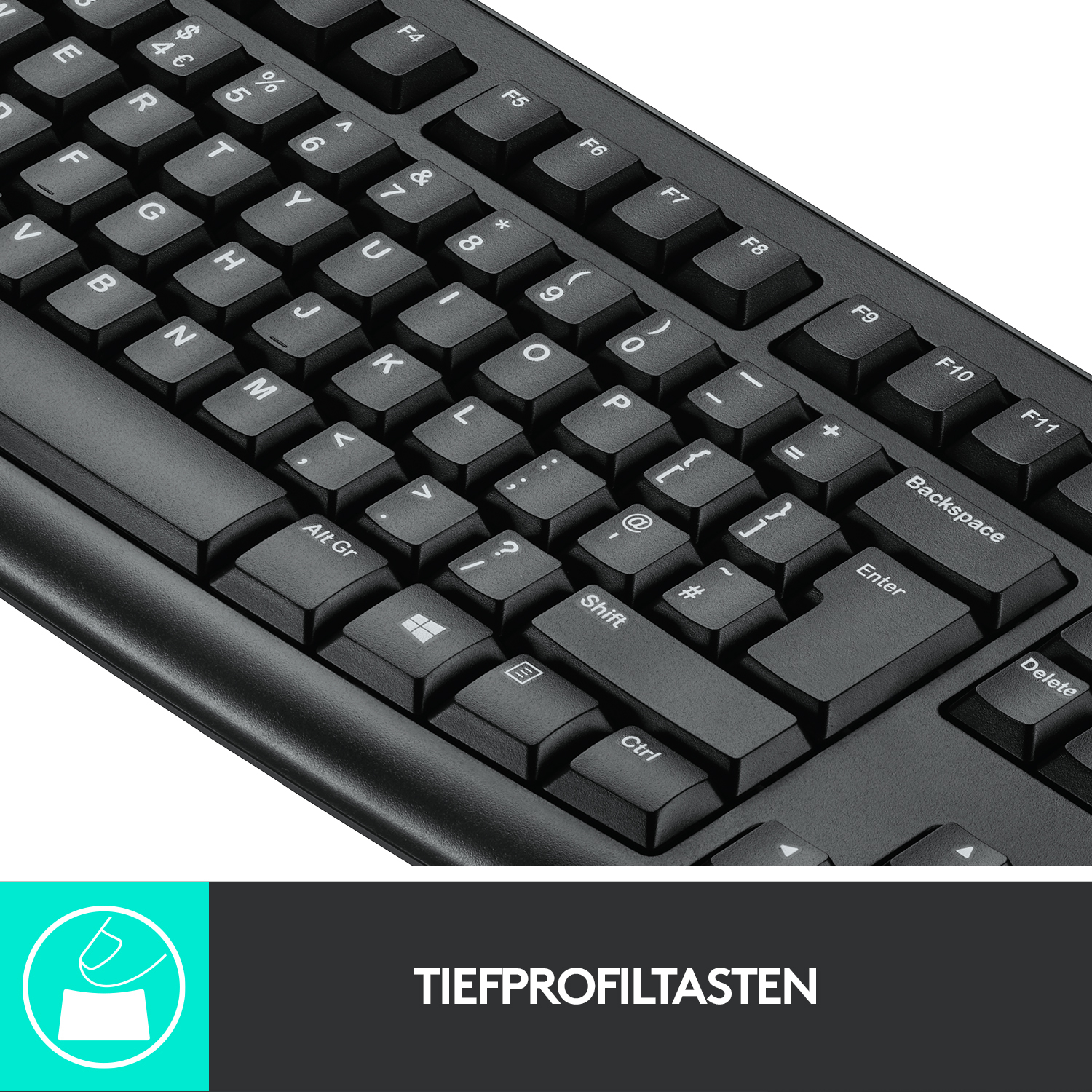 Logitech MK270 Desktopset, kabellos, US-Layout Tastatur und Maus Tastaturen Produkt Bild 7