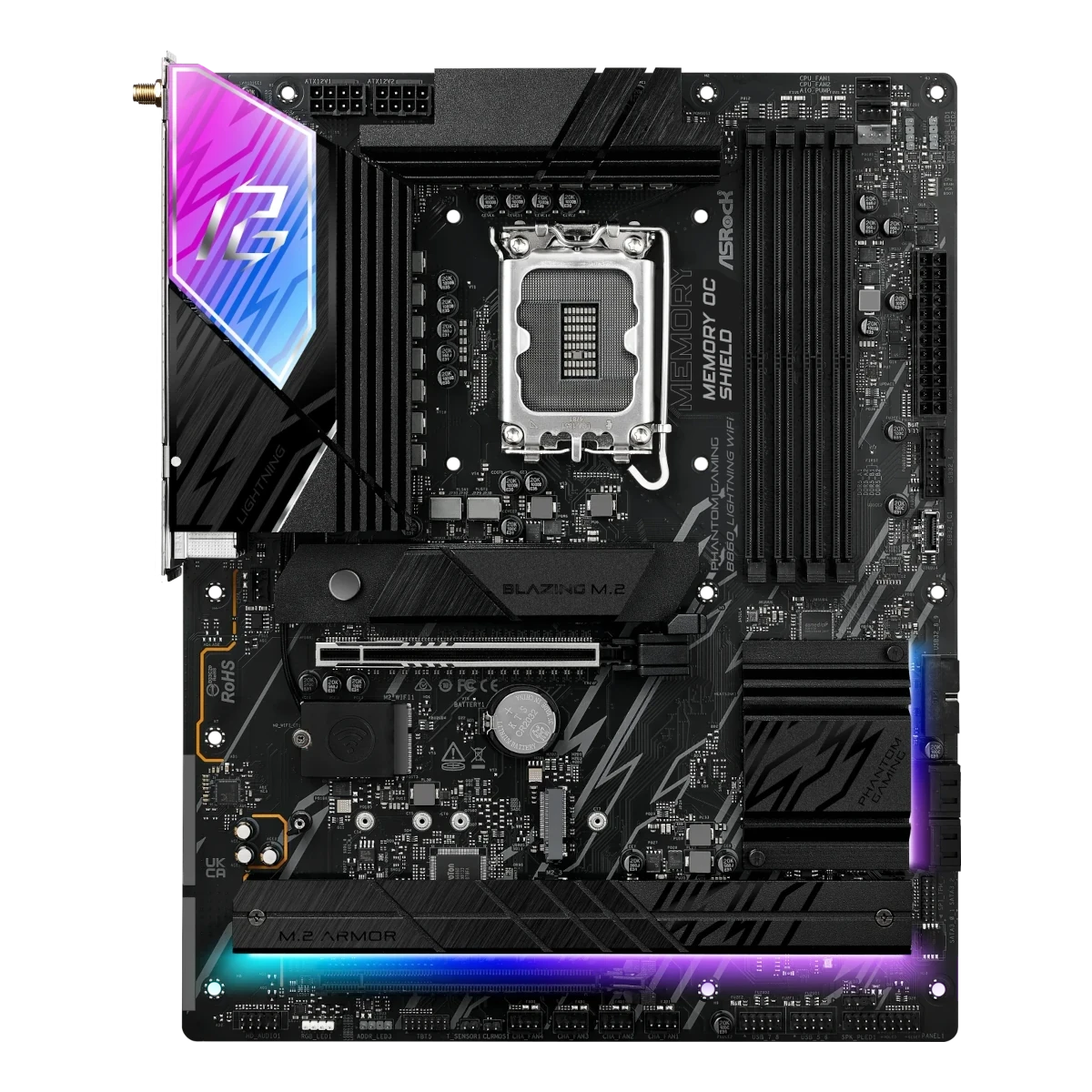 ASRock Phantom Gaming B860 Lightning WiFi motherboard