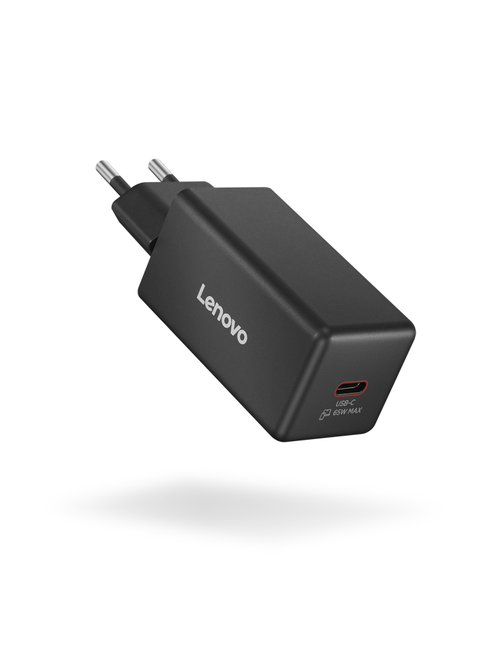 Lenovo power adapter - GaN - USB-C - 65 watt