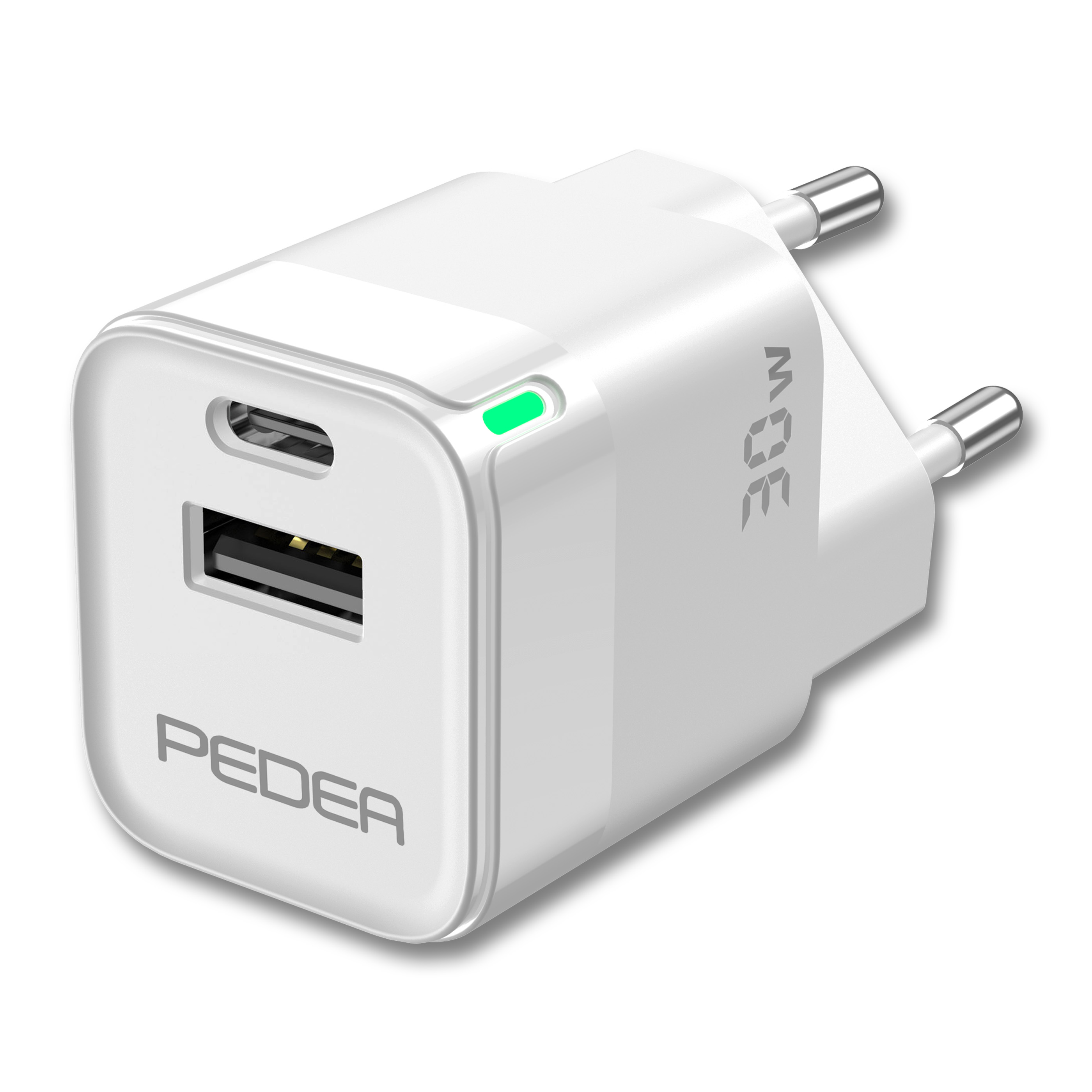PEDEA All-in-One Set für das iPhone 14 Pro inkl. TPU Case, Schutzglas und 30 Watt Reiselader, transparent Netzteile/Kabel Produkt Bild 4