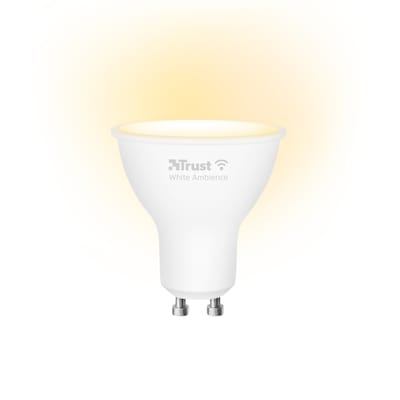 GU10 LED CCT WI-FI Smarter WiFi LED-Strahler, Lichtstimmung weiß, Fassung GU10, von Ihrem Smartphone/Tablet zu steuern