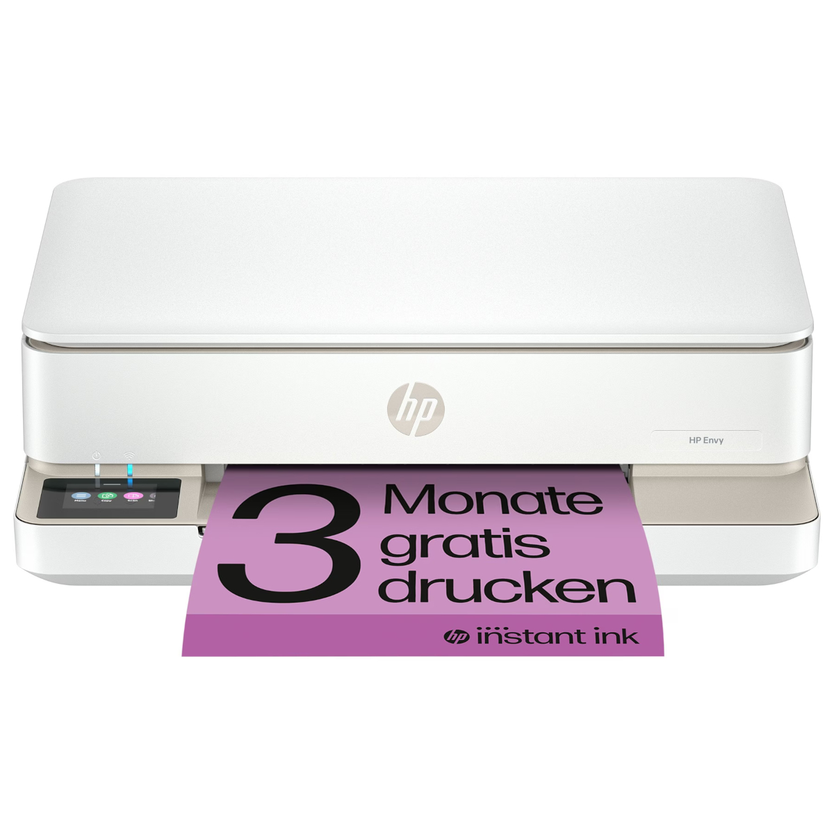 HP Envy 6120e All-in-One-Drucker inkl. 3 Monate Instant Ink 20€ Cashback, Drucken, Kopieren, Scannen, mobiler Faxversand...