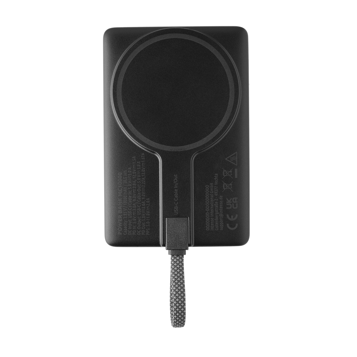 Intenso Power Bank MC10000 grey B-Ware Akkus Produkt Bild 3