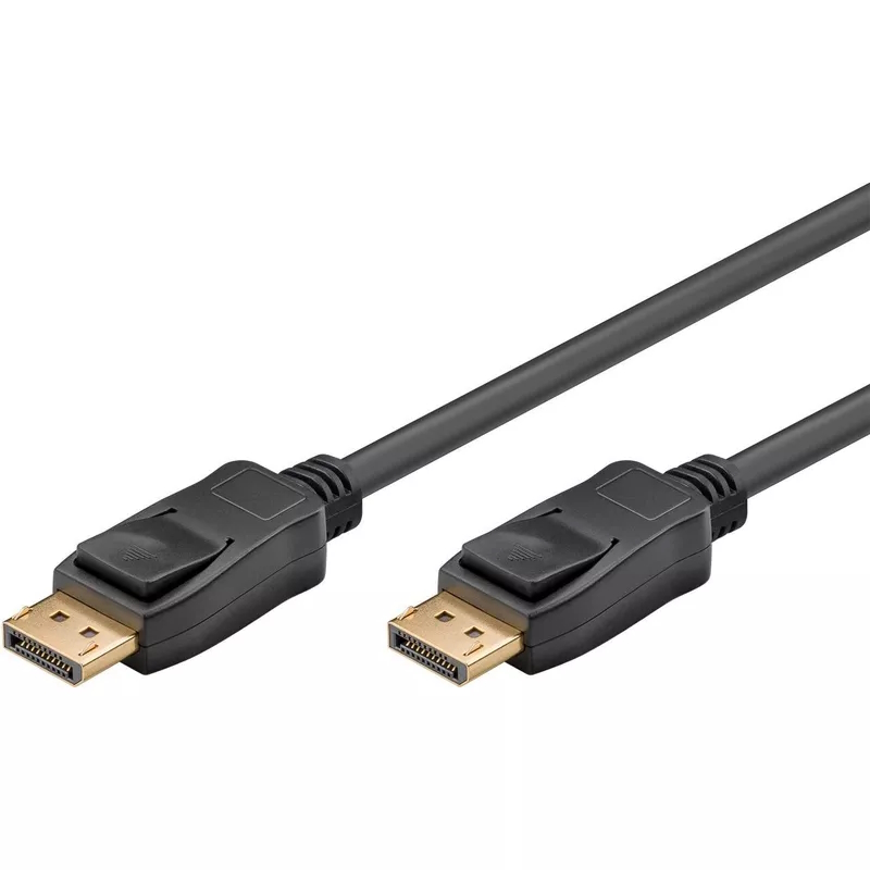 Goobay DisplayPort Kabel 1.4 (zertifiziert 32,4 Gbit/s (74779)