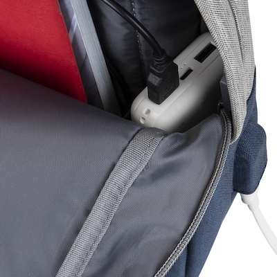 Rivacase 7562 Grau / Dunkelblau Notebookrucksack bis 15,6"
