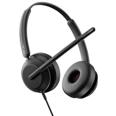 Epos IMPACT 760, Stereo-Headset, Kabelgebunden 3 digitale Mikrofone, Super-Wideband-Technologie