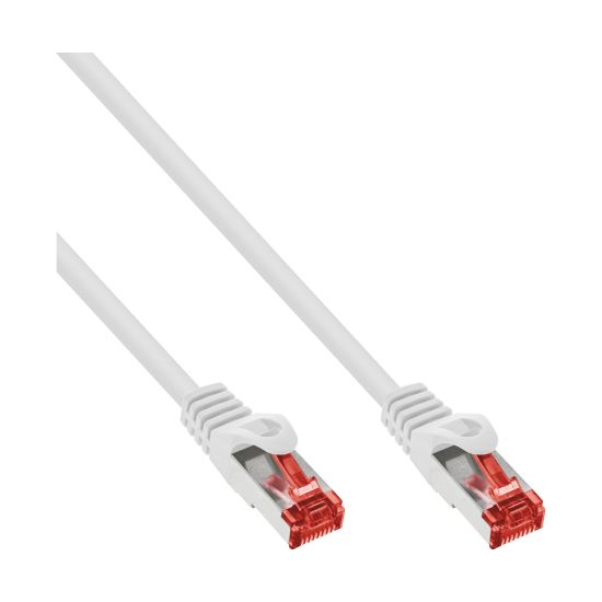 Inline 20m PIMF Patchkabel Cat 6 weiß
