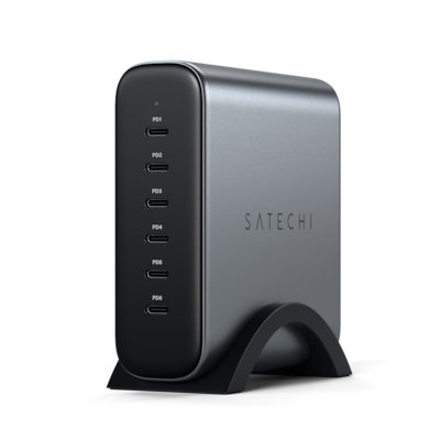 Satechi 200W USB-C 6-PORT PD GaN CHARGER