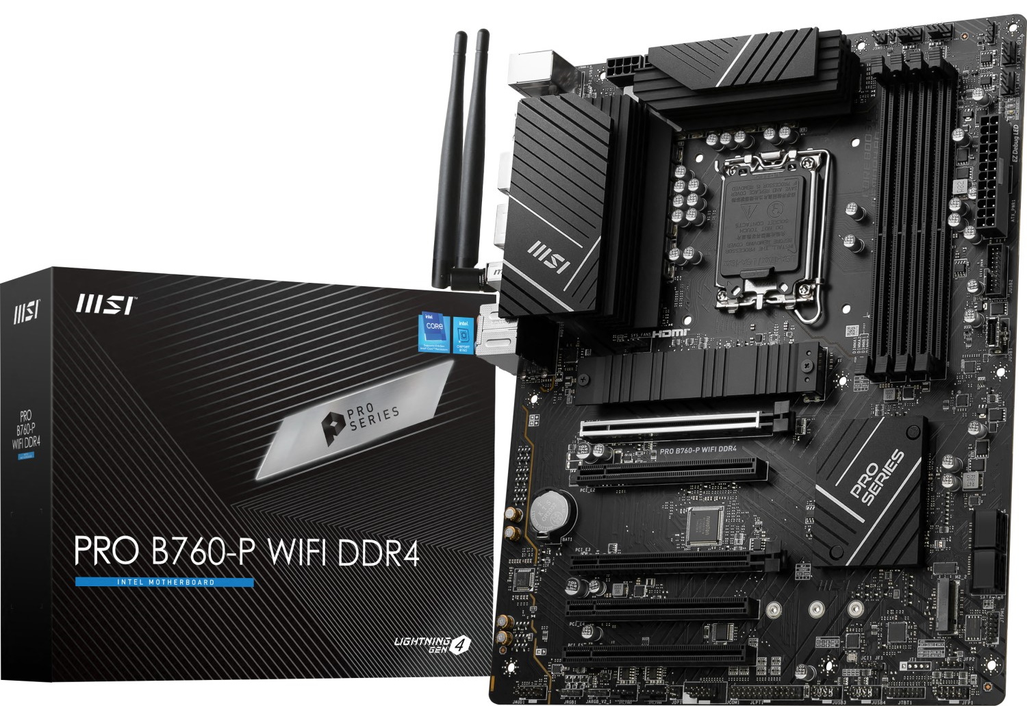 MSI PRO B760-P WIFI DDR4
