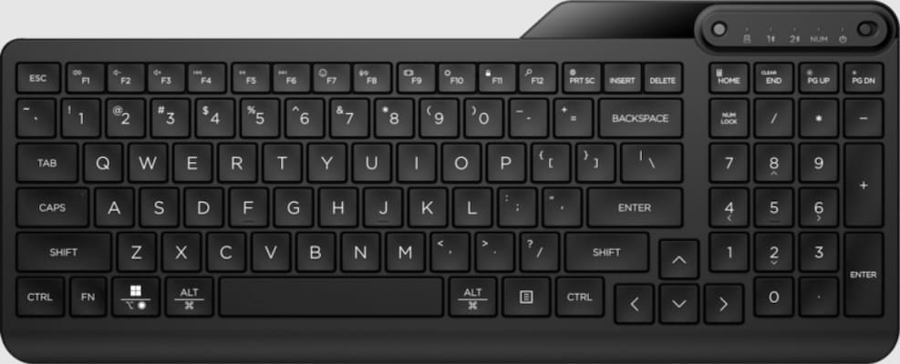 Thumbnail - HP 475 Dual-Mode Wireless Tastatur