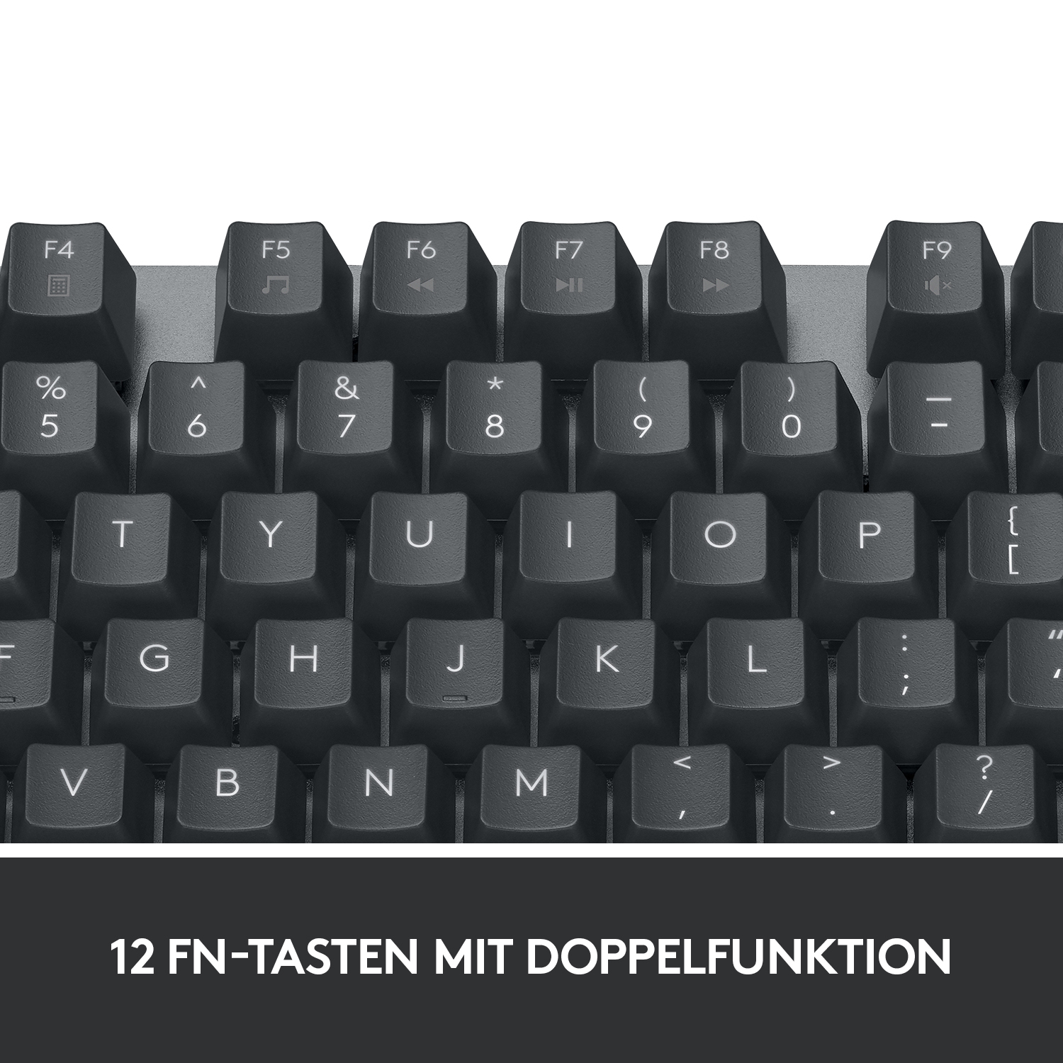 Logitech K835 TKL - Kompakte Mechanische Tastatur, Kabelgebunden, Blue Clicky Tactile Switches Tastaturen Produkt Bild 7