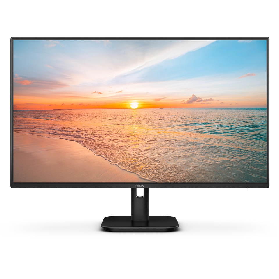 Philips 27E1N1100A 27 Zoll Full HD Monitor, eingeb. Lautsprecher (1920x1080, 100 Hz, VGA, HDMI 1.4) schwarz