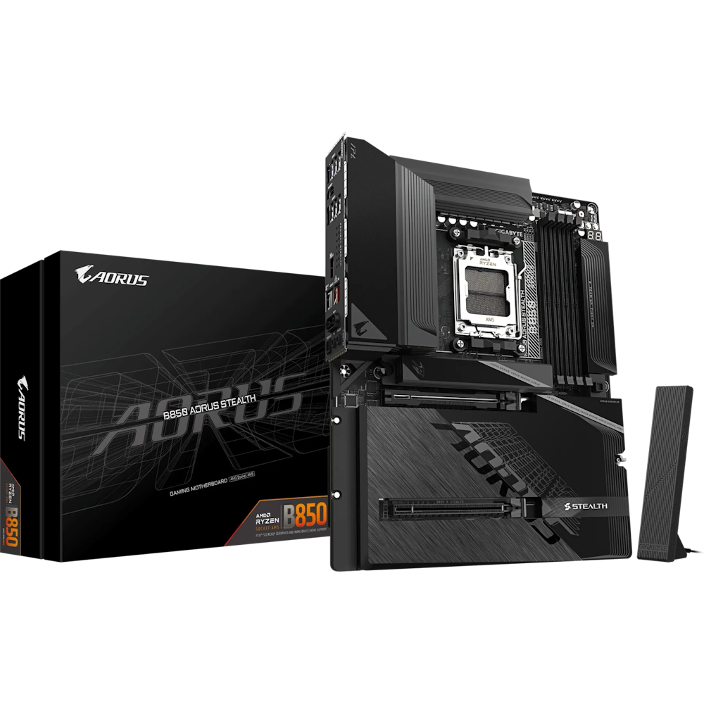 GIGABYTE B850 AORUS Stealth Mainboard Sockel AM5 Mainboard