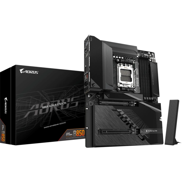 Gigabyte B850 AORUS STEALTH motherboard