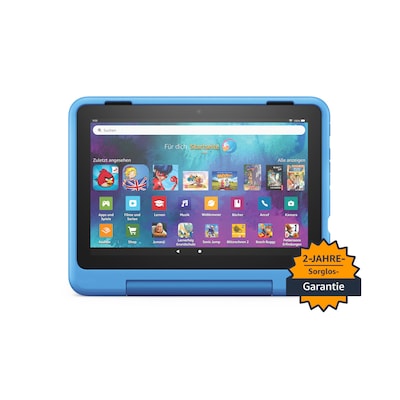 Amazon Fire HD 8 Kids Pro-Tablet (2022), Cyber-Welt-Design von 6 bis 12 Jahren, 13 Stunden Akkulaufzeit, kindgerechte Hü...