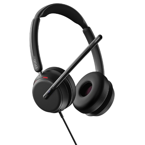Thumbnail - Epos IMPACT 860T, Stereo-Headset, Kabelgebunden MS Teams zertifiziert, 360-Grad-Busylight, Super-Wideband-Technologie