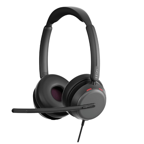 Epos IMPACT 860 ANC, Stereo-Headset, Kabelgebunden Kabelgebunden Adaptive ANC-Geräuschunterdrückung, 360-Grad-Busylight,...