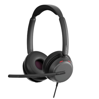 Epos IMPACT 860 ANC, Stereo-Headset, Kabelgebunden Kabelgebunden Adaptive ANC-Geräuschunterdrückung, 360-Grad-Busylight,...