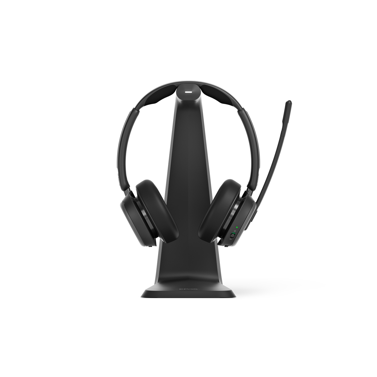 Epos Impact 1000 MS UC Bluetooth Stereo-Headset MS Teams zertifiziert, ANC Geräuschunterdrückung, Incl. Ladestation, Bluetooth- und USB-C/A-Adapter