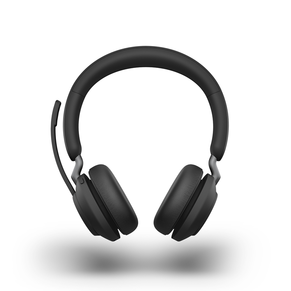 Jabra Evolve2 65 Headset, Stereo, kabellos, Bluetooth, schwarz inkl. Link 380 USB-C, Optimiert für Microsoft Teams Headset Produkt Bild 4