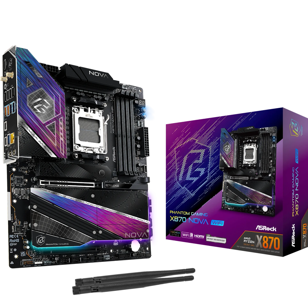 ASRock X870 Nova WiFi Mainboard