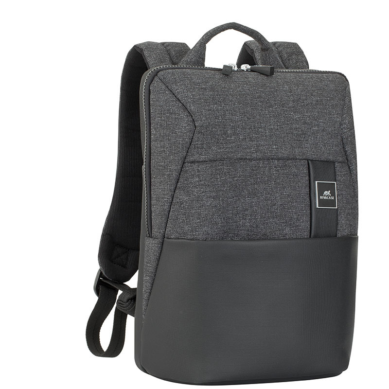 Rivacase Lantau Notebook Rucksack 13,3", schwarz meliert, für Macbooks und Ultrabooks