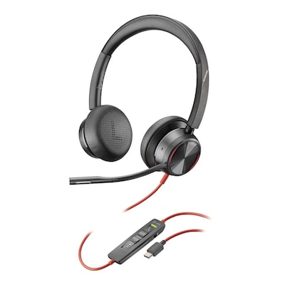 Poly Plantronics Blackwire 8225 Headset, Stereo, USB-C, Unified Communication optimiert