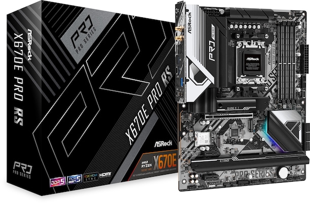 AsRock X670E Pro RS Mainboard Sockel AM5 B-Ware B-Ware