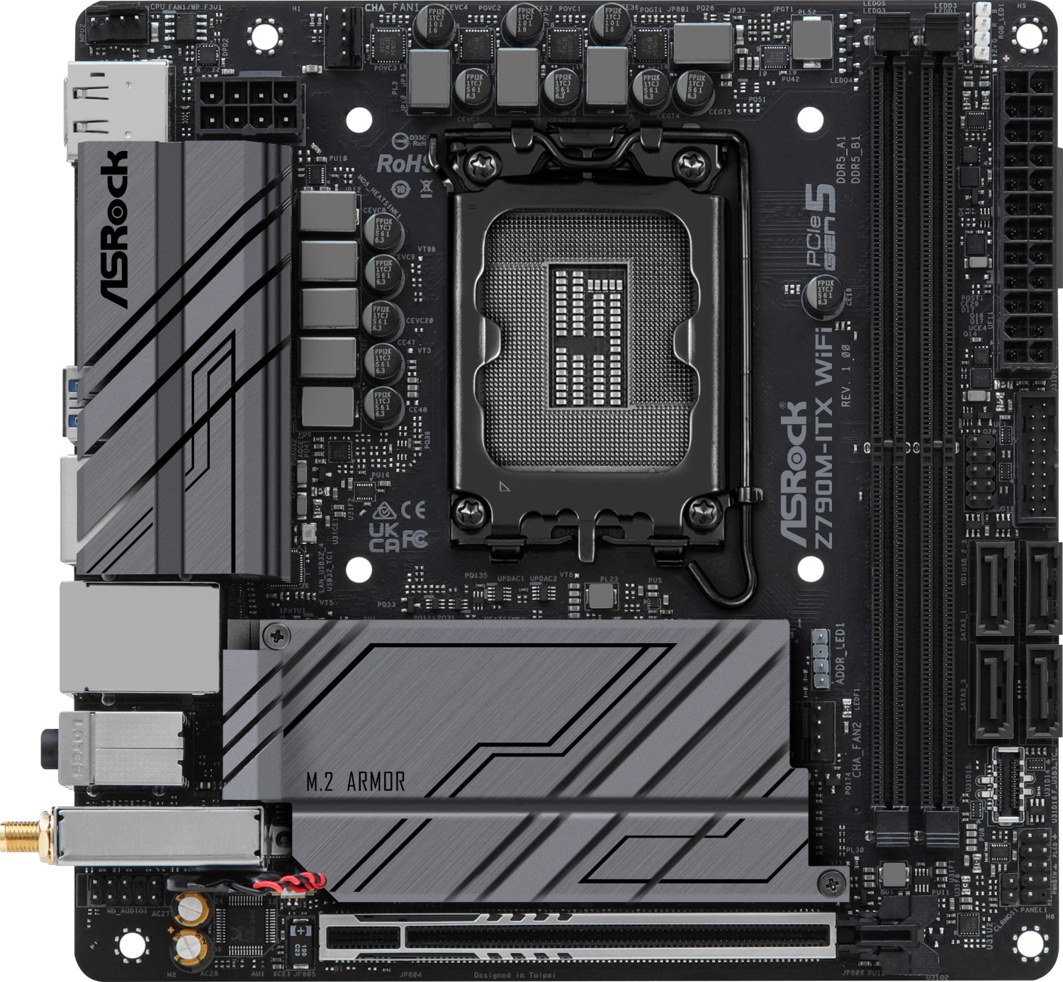 ASROCK Z790M-ITX/WIFI Mainboard B-Ware Mainboards Produkt Bild 4