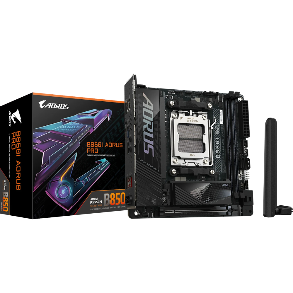 GIGABYTE B850I AORUS Pro Mainboard Sockel AM5 Mainboards Produkt Bild 1