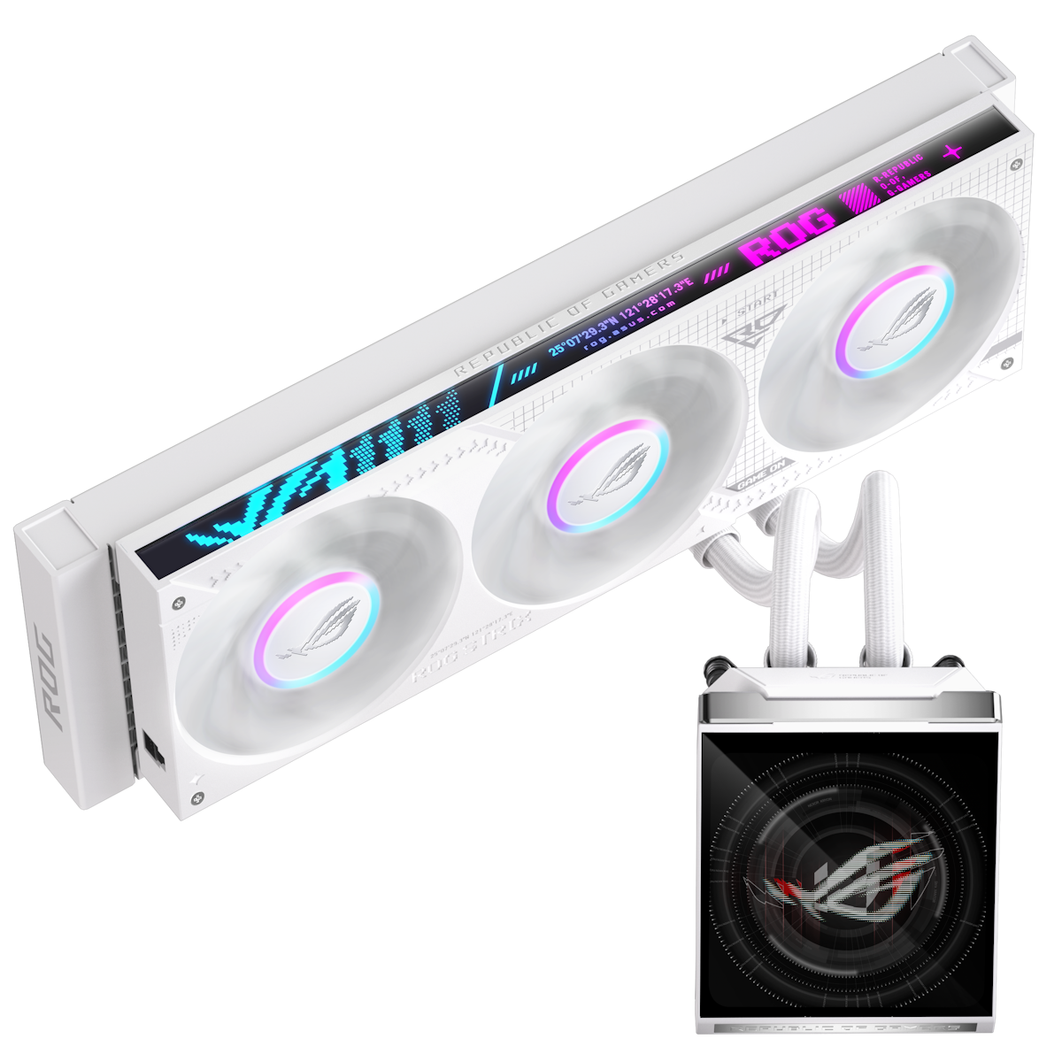 ASUS ROG STRIX SLC IV 360 ARGB LCD White | AiO-Wasserkühlung
