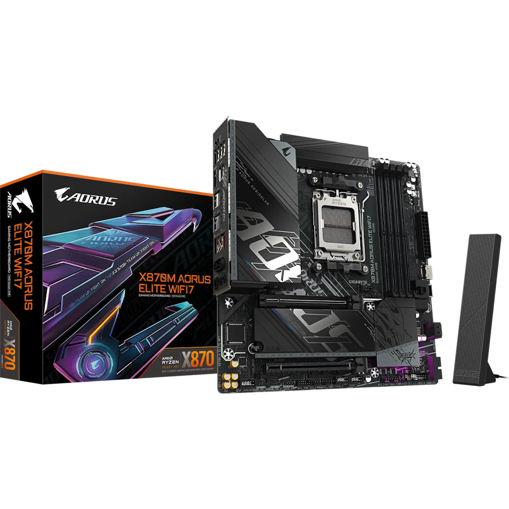 GIGABYTE X870M AORUS Elite WIFI7 Mainboard Sockel AM5
