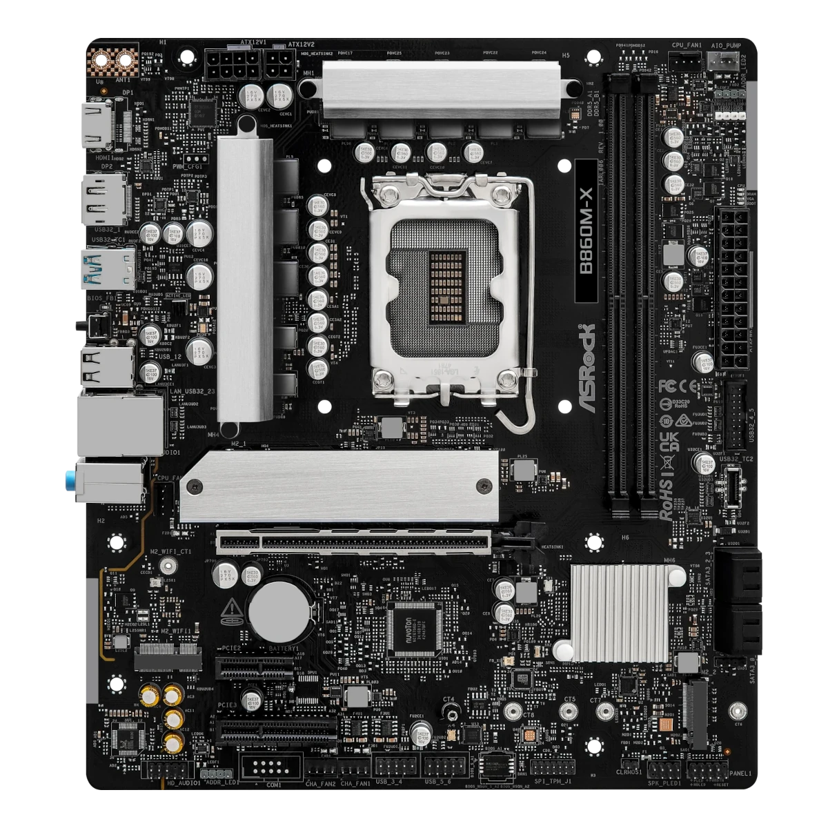 ASRock B860M-X motherboard