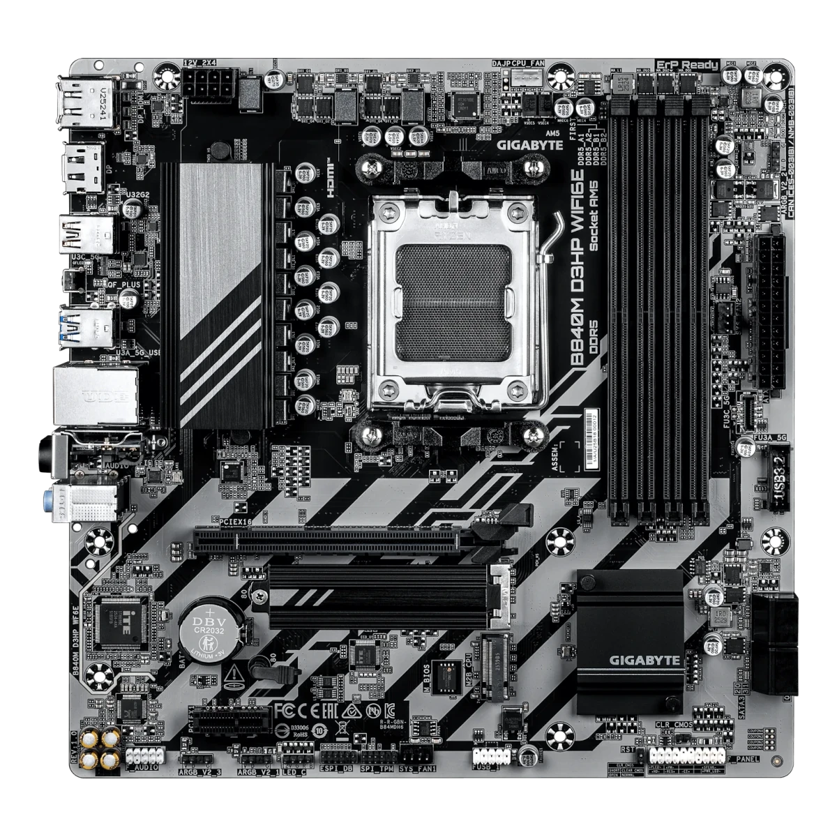 Image of GIGABYTE B840M D3HP WIFI6E Mainboard