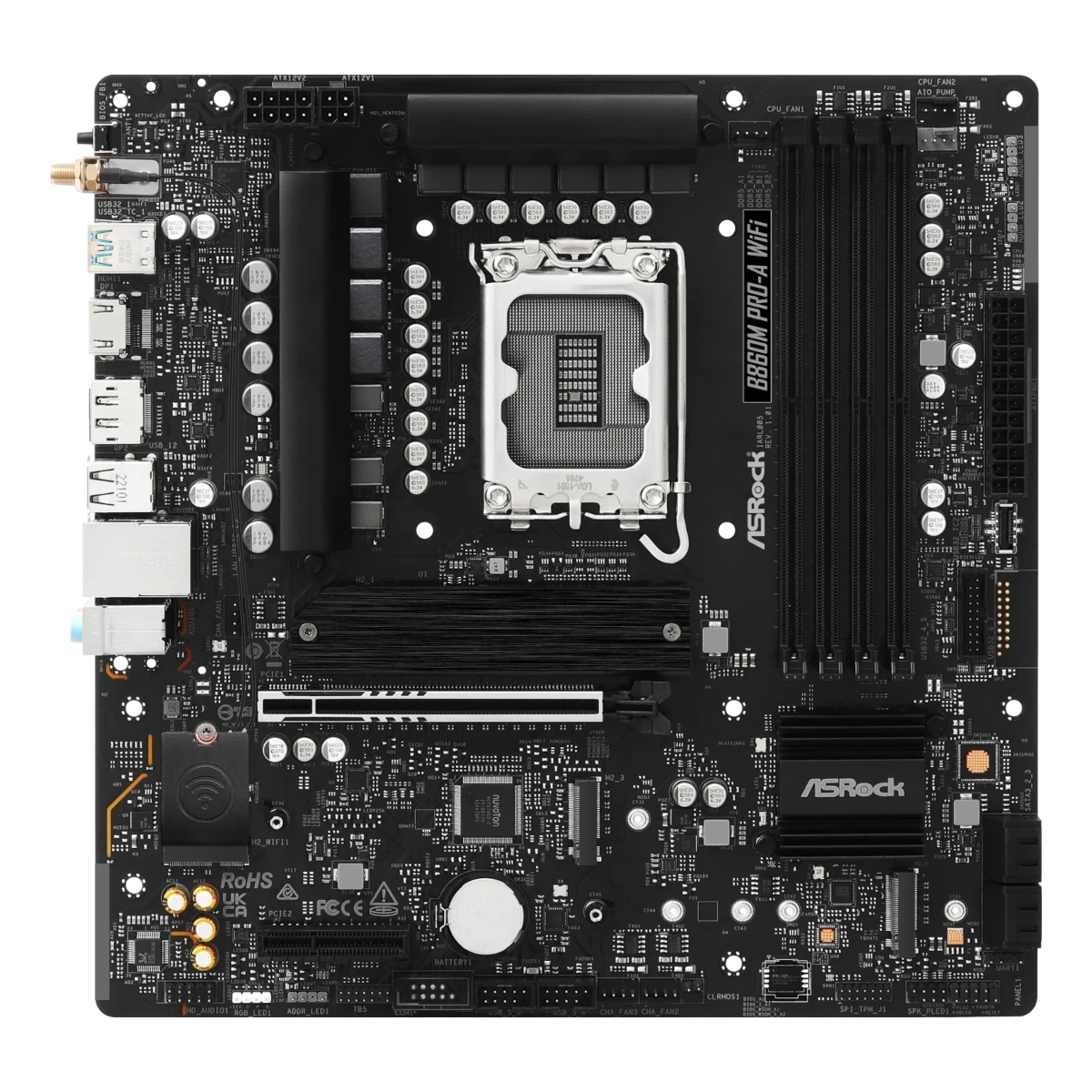 ASRock B860M Pro-A WiFi motherboard