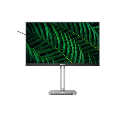 Philips 24B2G5200/00 - 24 Zoll Full HD Monitor, höhenverstellbar, Lautsprecher, Adaptive Sync (1920x1080, 75 Hz, 1x HDMI...