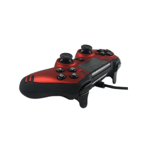 STEELPLAY - CONTROLLER FÜR PC UND PS4 kabelgebundener Controller für PC und PS4, rot Konsolenzubehör Produkt Bild 3
