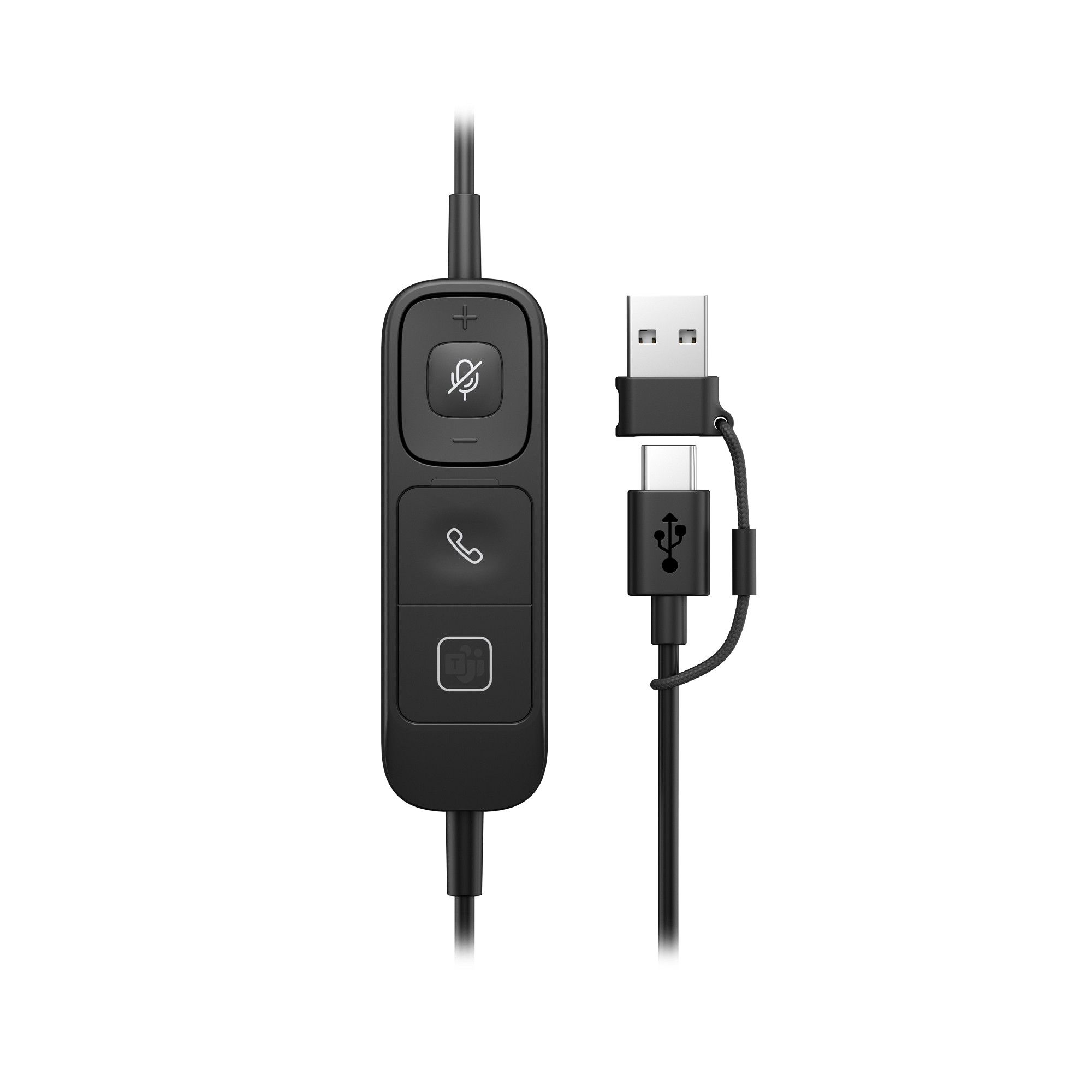 HP Poly Mission 625 Kabelgebundenes Stereo-USB-Headset KI-gestützte Unterdrückung von Übertragungsrauschen, Superbreitband-Audio, Microsoft Teams-zert Headset Produkt Bild 4