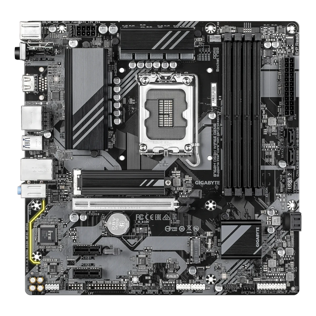 GIGABYTE B760M DS3H WIFI6E GEN5 Mainboard