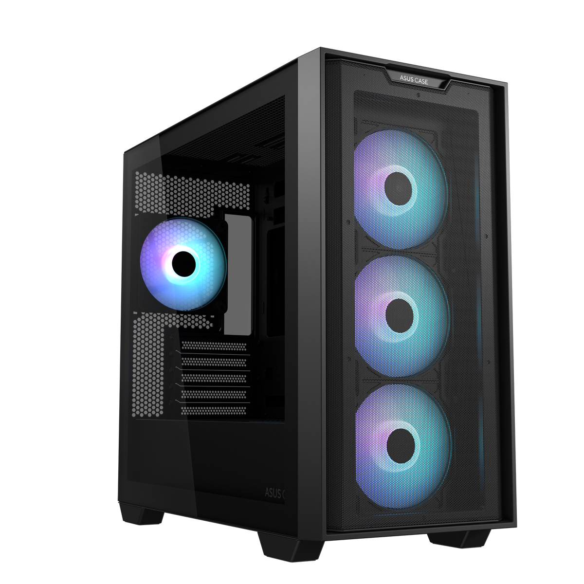 ASUS A21 PLUS TG ARGB Black | PC-Gehäuse