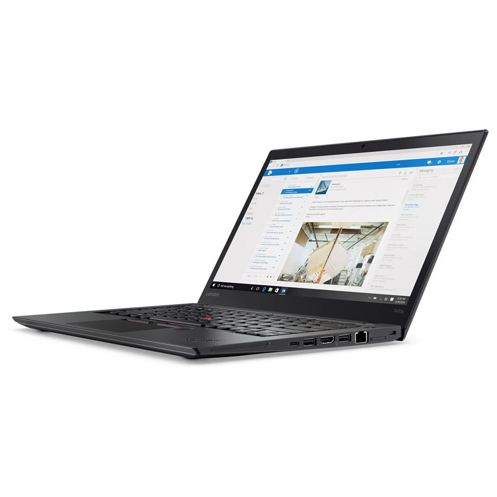 Lenovo ThinkPad T470s i5 (6. Generation), 8 GB, 256 GB SSD, 14" Full HD, HD Grafik 520, Win 10 Pro Notebooks Produkt Bild 2