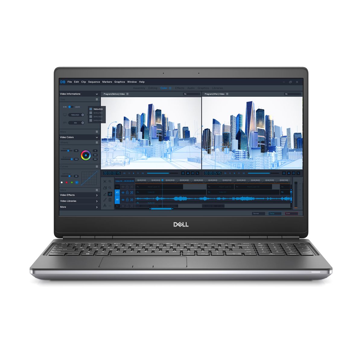 Wie neu: Dell Precision 7560 i7, 32 GB, 512 GB SSD, 15,6" Full HD, RTX A2000, Win 11 Pro | Refurbished