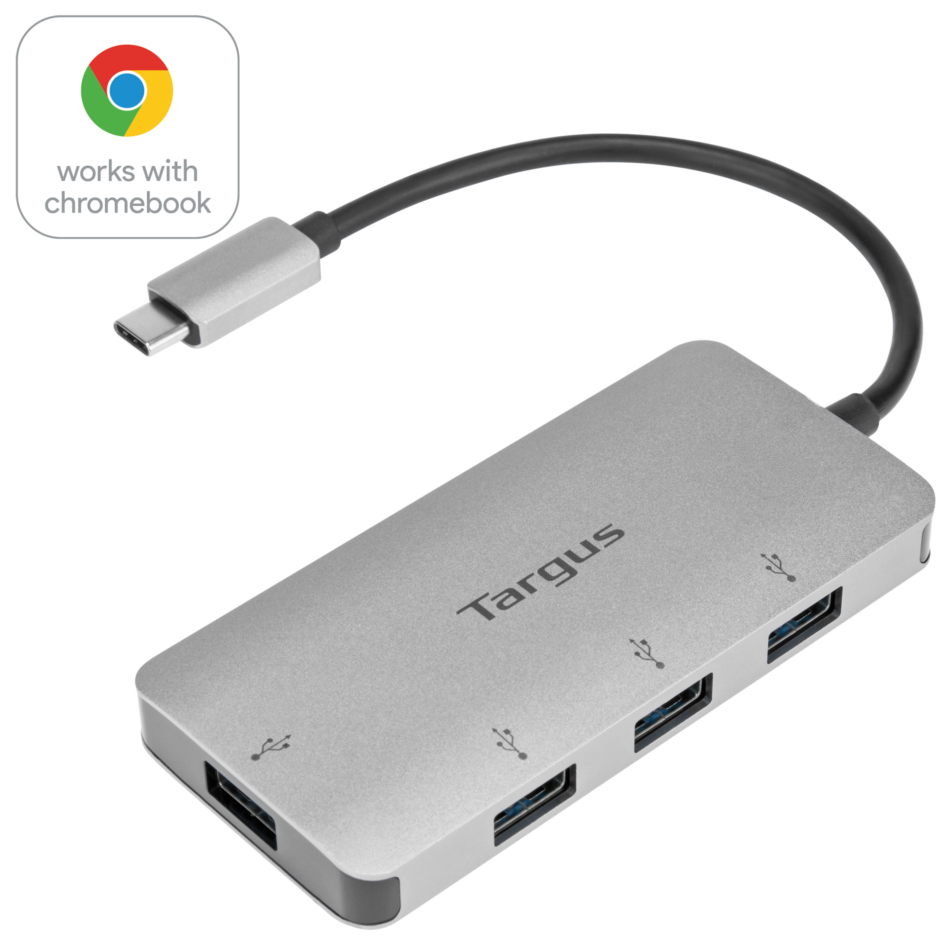 Targus USB-C-Hub 4x USB-A
