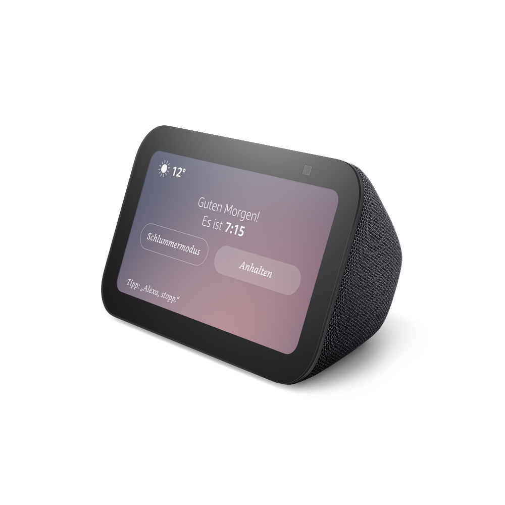 Bundle Amazon Echo Show 5 3. Gen + Blink Outdoor 2 Kamera-System Kompakter smarter Touchscreen mit Alexa zum Steuern dei...