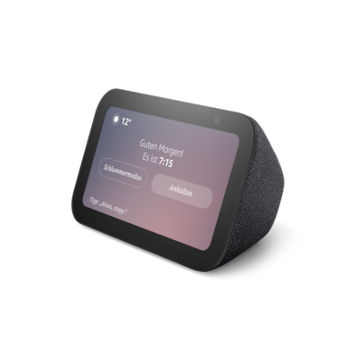 Amazon Echo Show 5 (3. Gen. 2023), anthrazit Kompakter smarter Touchscreen mit Alexa zum Steuern deines Smart Homes und ...