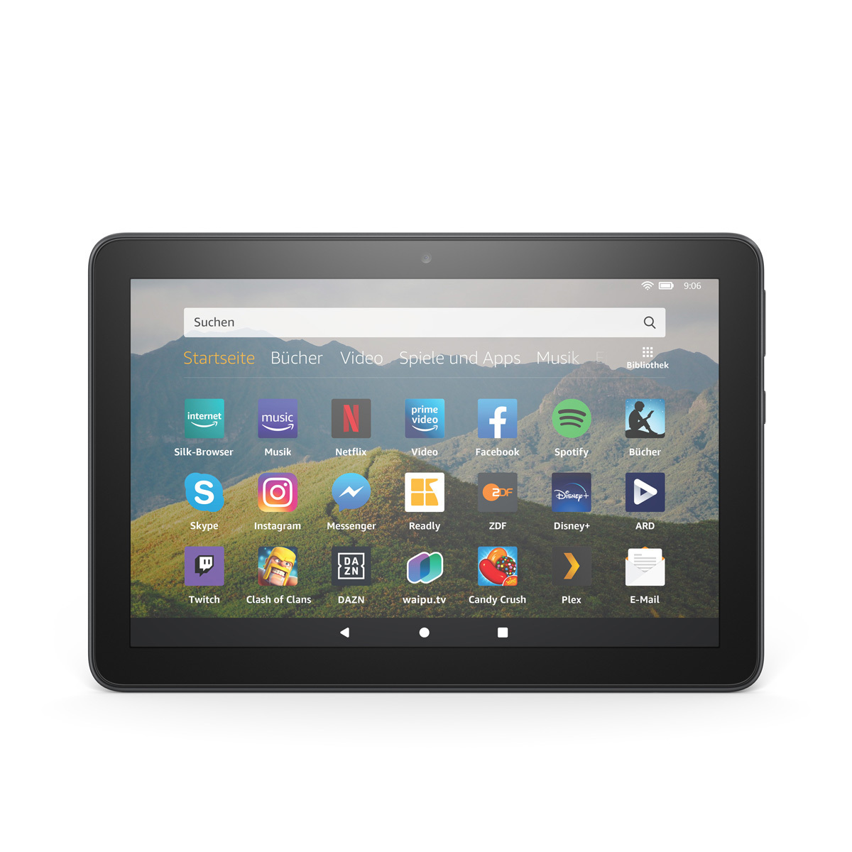 Amazon das neue Fire HD 8 Tablet, 10. Gen. (2020) mit Alexa