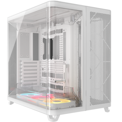 CORSAIR AIR 5400 LX-R RGB iCUE LINK weiß | PC-Gehäuse