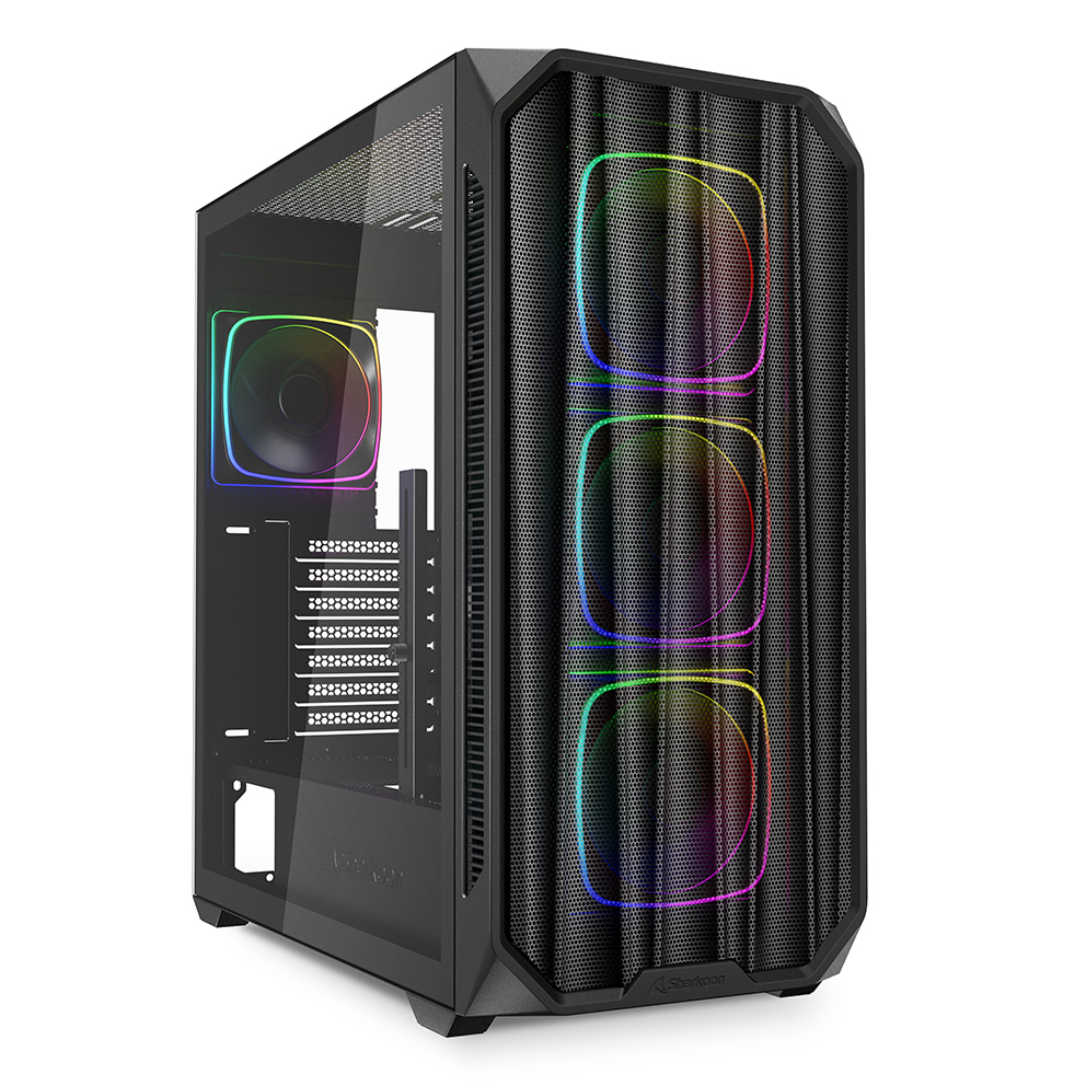 Sharkoon AK5M RGB Black | PC-Gehäuse B-Ware