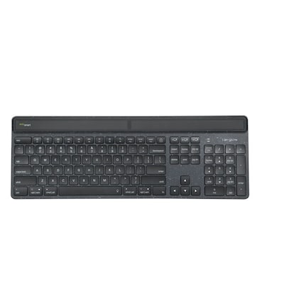 Thumbnail - Targus® EcoSmart® Energy Harvesting Bluetooth® Tastatur Antimikrobieller Schutz, Energiegewinnung durch Solarzellen